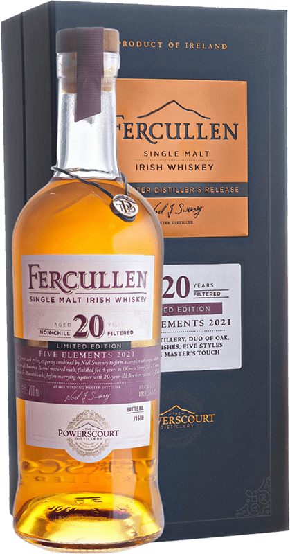 Fercullen Five Elements 20 yr 70cl btl BARRYF 32193 SPIRITS