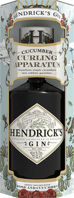HENDRICKS GIN 70cl CUCUMBER CURLING GIFT Pack - SPIRITS | O'Briens Wine
