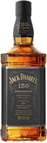 Jack Daniels 150th Anniv 70cl DILLON 16S038 SPIRITS