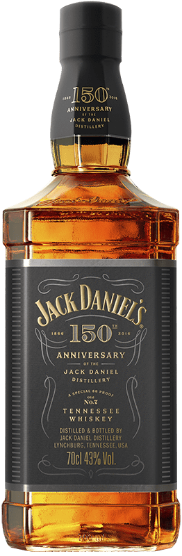Jack Daniels 150th Anniv 70cl DILLON 16S038 SPIRITS