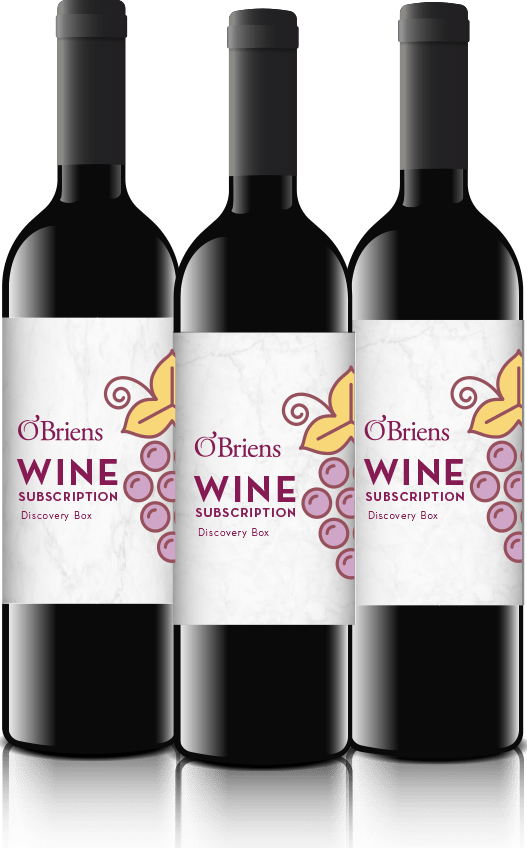 3 Month Wine Subscription from – O&amp;#39;Briens Wine